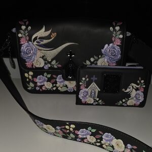 Loungefly Zero Floral Crossbody Bag Set